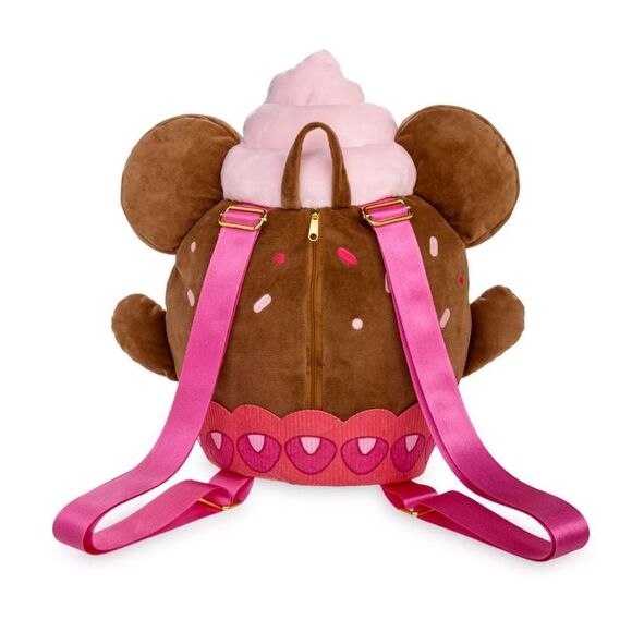 Disney Munchlings Baked Treats Minnie Strawberry Cupcake Backpack - Picture 2 of 3